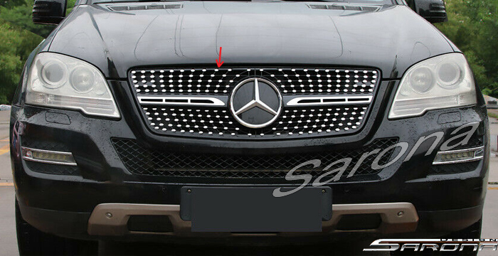 Custom Mercedes ML  SUV/SAV/Crossover Grill (2009 - 2012) - $390.00 (Part #MB-074-GR)